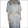 Blue color Satin single piece nighty (House coat) - Click here to View more details about this Product